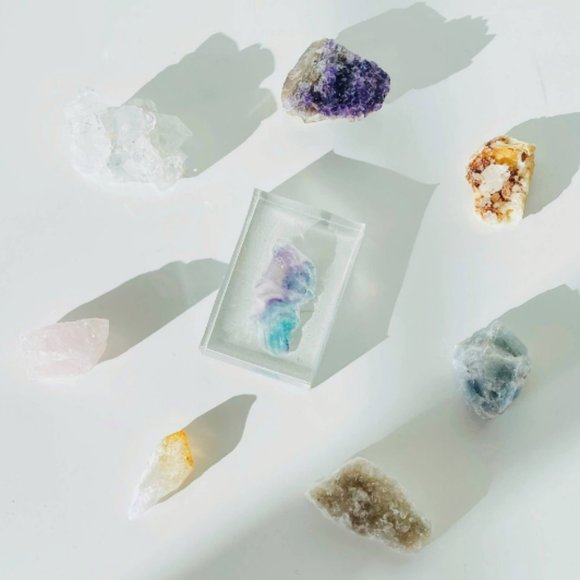 Rainbow Fluorite Crystal Soap - Ethereal - Picture 3 of 4